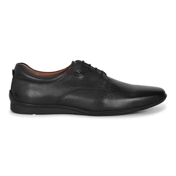 Louis Philippe-Men Leather Formal Shoes