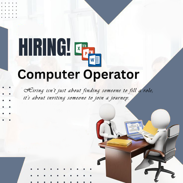 Computer Operator – E-commerce Product Listing