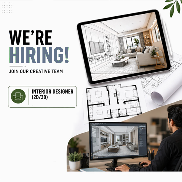Interior Designer – 2D & 3D
