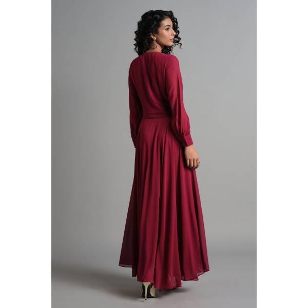 AND-Wine & Roses Gown