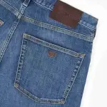EMPORIO ARMANI-Full Length Jeans with Logo Detailing
