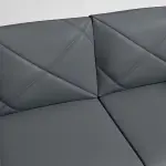 Godrej-Quad 6-Seater Leatherette Sofa Set (3+2+1)