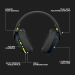 Logitech G435 Lightweight Gaming Bluetooth Wireless Over Ear Headphones