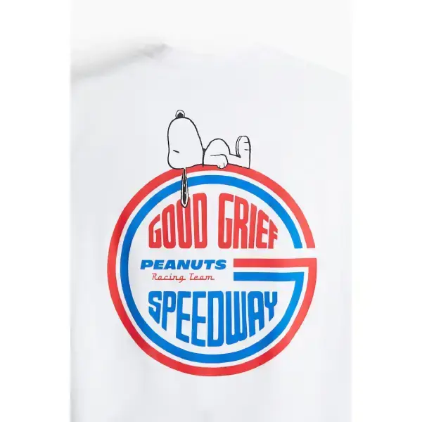 H&M-Loose Fit Printed T-shirt