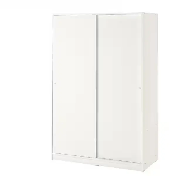 IKEA-Wardrobe with sliding doors, white,