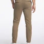 Lindbergh -Men Beige Slim Fit Solid Trouser