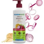 Mama Earth- Onion Shampoo for Hair Growth & Hair Fall Control with Onion & Plant Keratin - 400ml