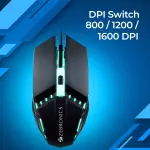 ZEBRONICS PHERO Wired Gaming Mouse with up to 1600 DPI