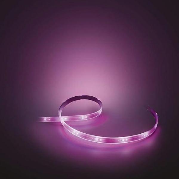 Philips- Hue Gen 4 Smart Light Strip (White & Color Ambiance) 20W Base 2 Meters, Bluetooth & Zigbee Compatible