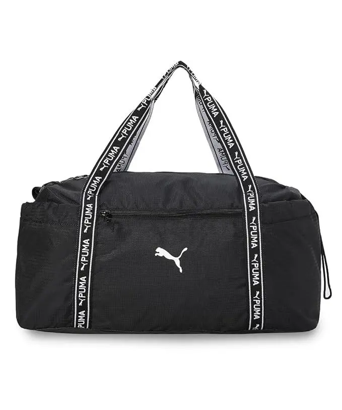 Puma-Womens at Ess Sport Bag, Carry On Luggage, Polyester, Black (9177201),W-54 Cm