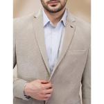 Raymond-Park Avenue Men Brown Corduroy Slim Fit Polyester Blazer