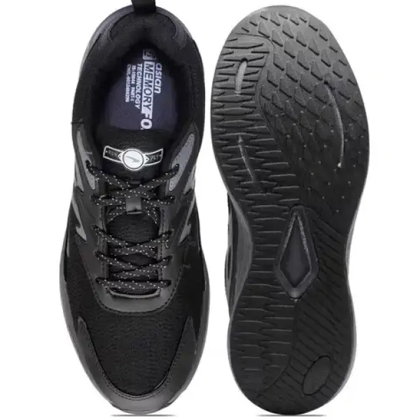 ASIAN-Men Low-Top Lace-Up Running Shoes