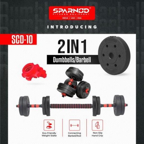 Sparnod-SCD-10 Concrete Dumbbells