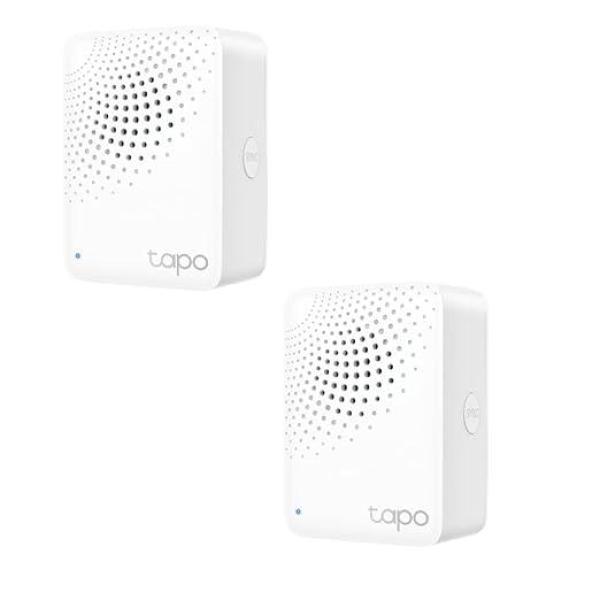 Tapo- H100 IoT Smart Hub with Chime | Smart Alarm and Doorbell | Smart Actions with Sensors, Switches & Buttons