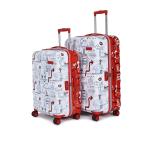 Uppercase-Polyester Jfk Duo Trolley Bag Set Of 2(Medium & Large)