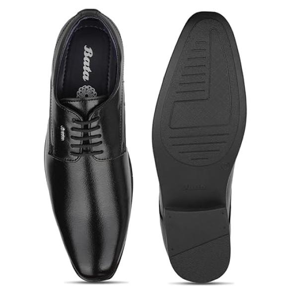 Bata Men Lace Up Formal Pull-On Shoes