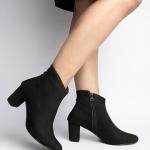 Shoetopia Women's Block Heel Boots