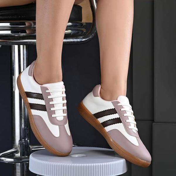 Centrino Women Sneaker | Cushioned Insole for Comfort | Stylish Lace-Up Design | Perfect for Casual Outfit for Girls (9781)