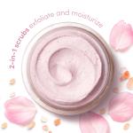 Dove Himalayan Salt & Rose Oil Body Scrub Exfoliates and Deeply Nourishes for Smooth, Radiant Skin 15 oz