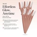 Kitsch Dermaplane Razor for Women Face - Face Razors for Women and Men - Eyebrow Trimmer, Shaver, Recycled Plastic Dermaplaning and Skin Care Tool - Terracotta, 12 pcs