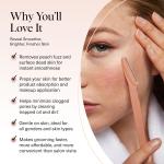 Kitsch Dermaplane Razor for Women Face - Face Razors for Women and Men - Eyebrow Trimmer, Shaver, Recycled Plastic Dermaplaning and Skin Care Tool - Terracotta, 12 pcs