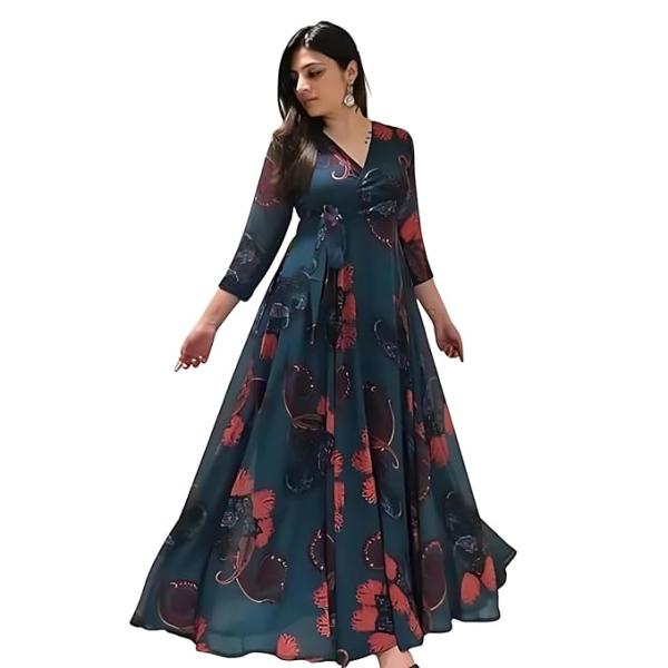Women Full Length Gown Dress