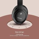 Noise Airwave Max 4 Wireless Over-Ear Headphones with 70H Playtime, ENC, 40mm Driver, Low Latency(up to 40ms)