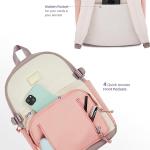 Genie LIT Backpack for Women & Girls with 14" laptop compartment| College bag for Women & Girls| 6 zips with Secret Pocket