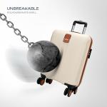 Safari Thorium Royale 8 Wheels 55cm Cabin Trolley Bag Hard Case Carry-on Polycarbonate Luggage, TSA Lock, Wet Pouch Organized Interior, Suitcase for Travel