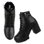 Shoetopia Women Zipper Boots