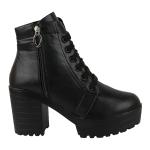 Shoetopia Women Zipper Boots