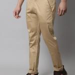 Men's Slim Fit Mid Rise Trouser