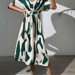 Leriya Fashion Printed Maxi Dress for Women – Trendy Long One Piece Summer Outfit