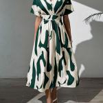 Leriya Fashion Printed Maxi Dress for Women – Trendy Long One Piece Summer Outfit