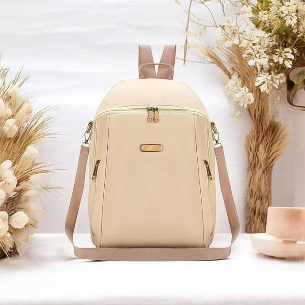 SKUGG Women’s Backpack Purse – Stylish PU Leather Backpack for Women, Fashion Travel Daypack with Anti-Theft Pocket, Lightweight & Durable