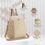 SKUGG Women’s Backpack Purse – Stylish PU Leather Backpack for Women, Fashion Travel Daypack with Anti-Theft Pocket, Lightweight & Durable