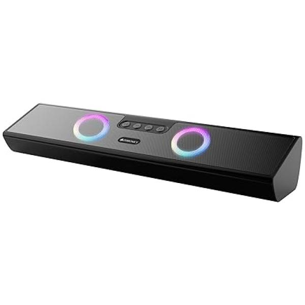 ZEBRONICS Astra 35, Portable Bluetooth Speaker, 16 Watts, Upto 8h Backup, Dual Drivers + Dual Passive Radiators