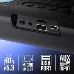 ZEBRONICS Astra 35, Portable Bluetooth Speaker, 16 Watts, Upto 8h Backup, Dual Drivers + Dual Passive Radiators